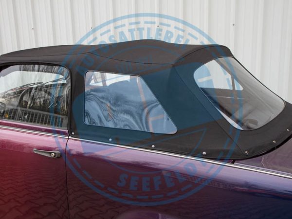 Verdeck Trabant Cabrio, Verdeckstoff schwarz