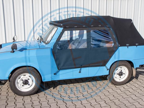 Verdeck Kübel / Tramp, PVC-Verdeckstoff verschiedene Farben