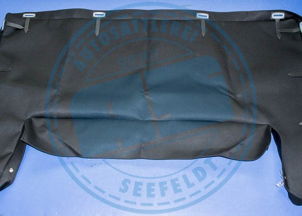 Verdeckhülle Kübel / Tramp, Kunstleder schwarz