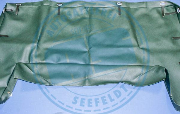 Verdeckhülle Kübel , Kunstleder Grün