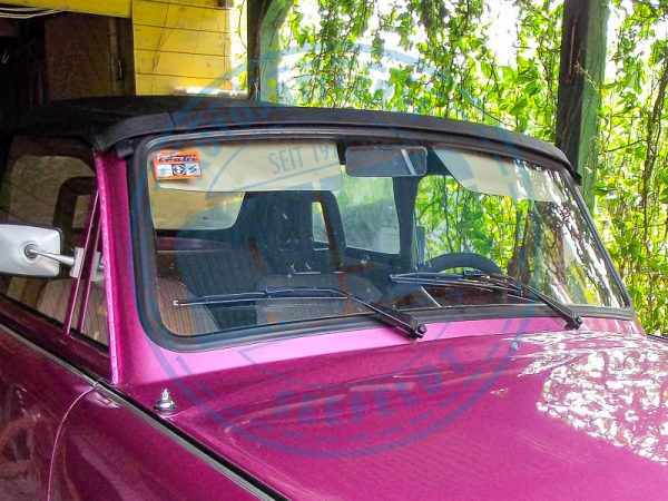 Verdeckschiene Trabant Cabrio vorn  inkl. Montage