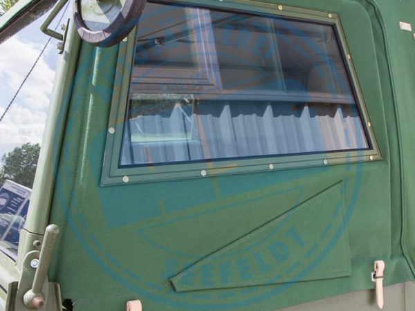 Steckscheiben-Bezüge P3 Kübelwagen, NVA- Grün