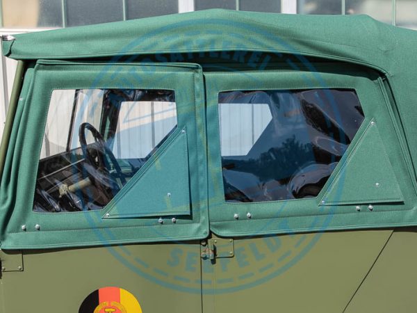 Steckscheiben-Bezüge P2 Kübelwagen, NVA- Grün